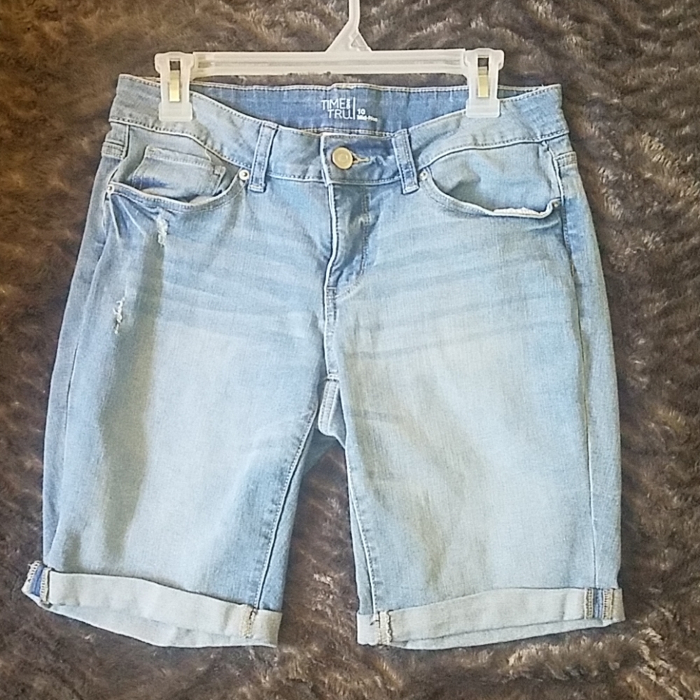 Blue Jean Shorts